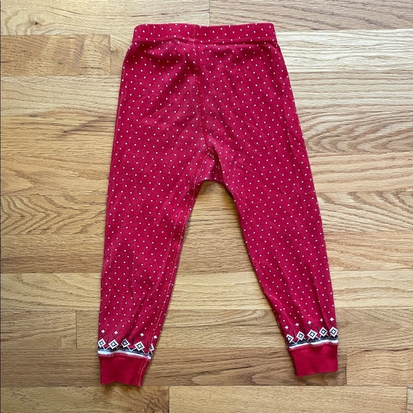 Hanna Andersson-Holiday HannaJams in Ribbon Red Fairisle - Picture 10 of 15